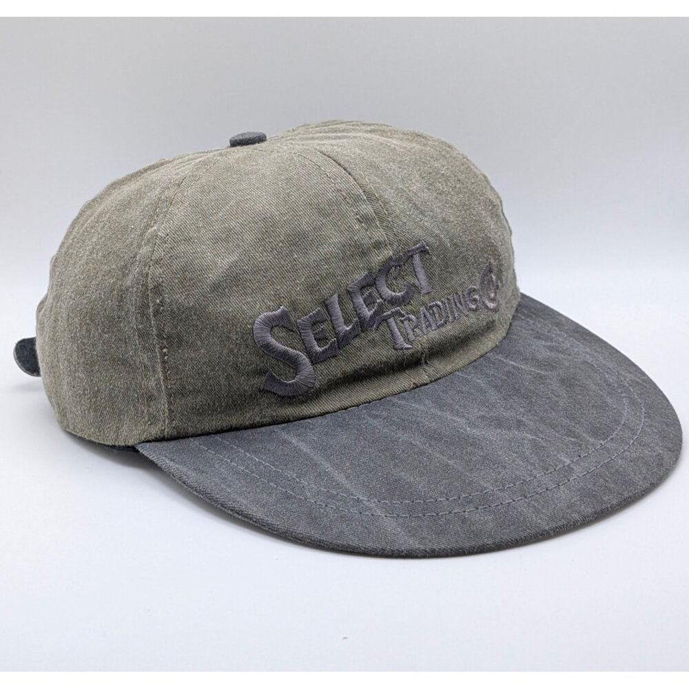 VTG Select Trading Co Stylemaster USA Made Long Brim Bill Ball Cap Hat Hiking